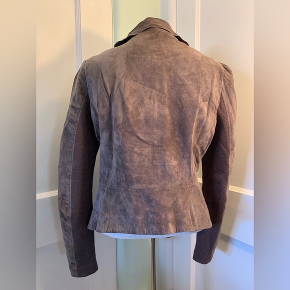 Bod & Christensen drape-front suede jacket - Picture 4 of 15